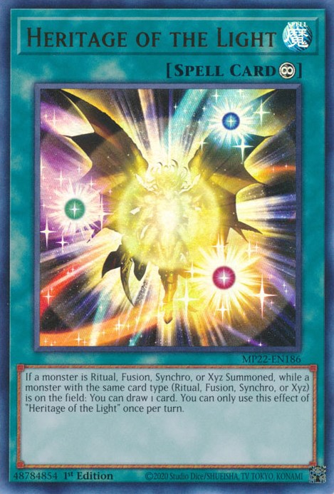 Heritage of the Light [MP22-EN186] Ultra Rare | North Game Den