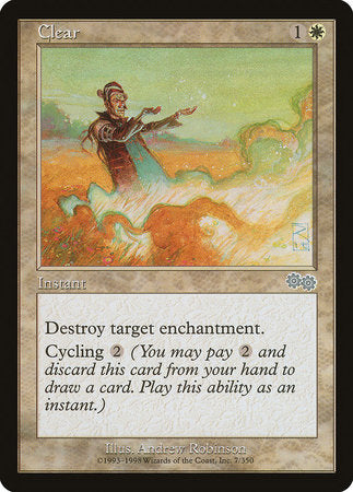 Clear [Urza's Saga] | North Game Den
