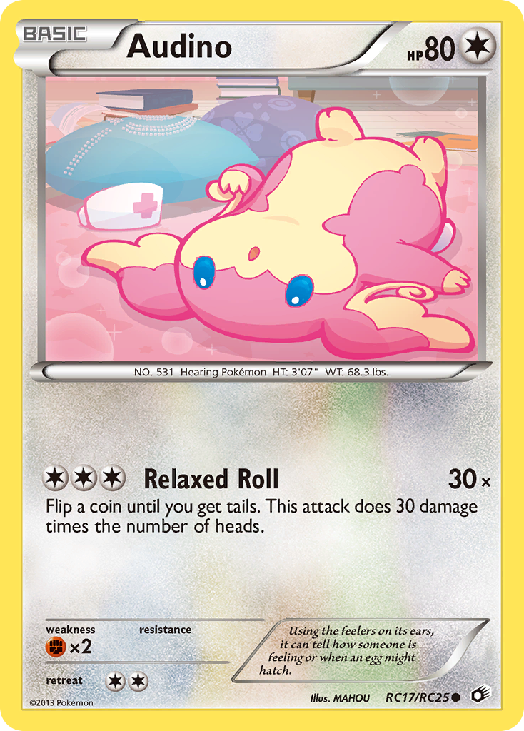 Audino (RC17/RC25) [Black & White: Legendary Treasures] | North Game Den