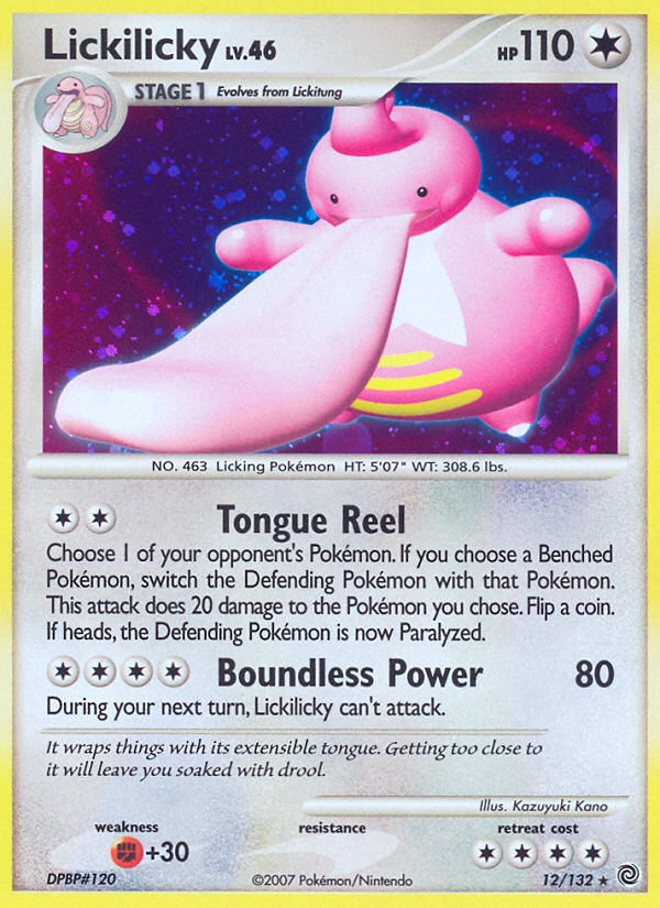 Lickilicky (12/132) [Diamond & Pearl: Secret Wonders] | North Game Den