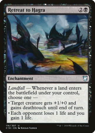 Retreat to Hagra [Commander 2018] | North Game Den