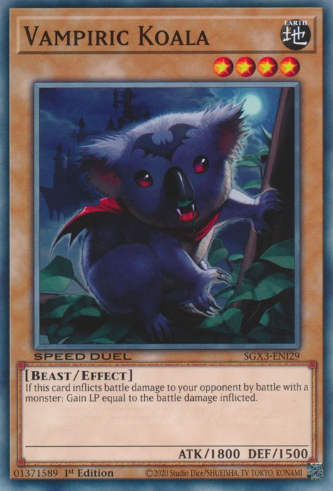 Vampiric Koala [SGX3-ENI29] Common | North Game Den