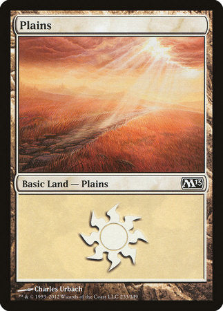 Plains (233) [Magic 2013] | North Game Den