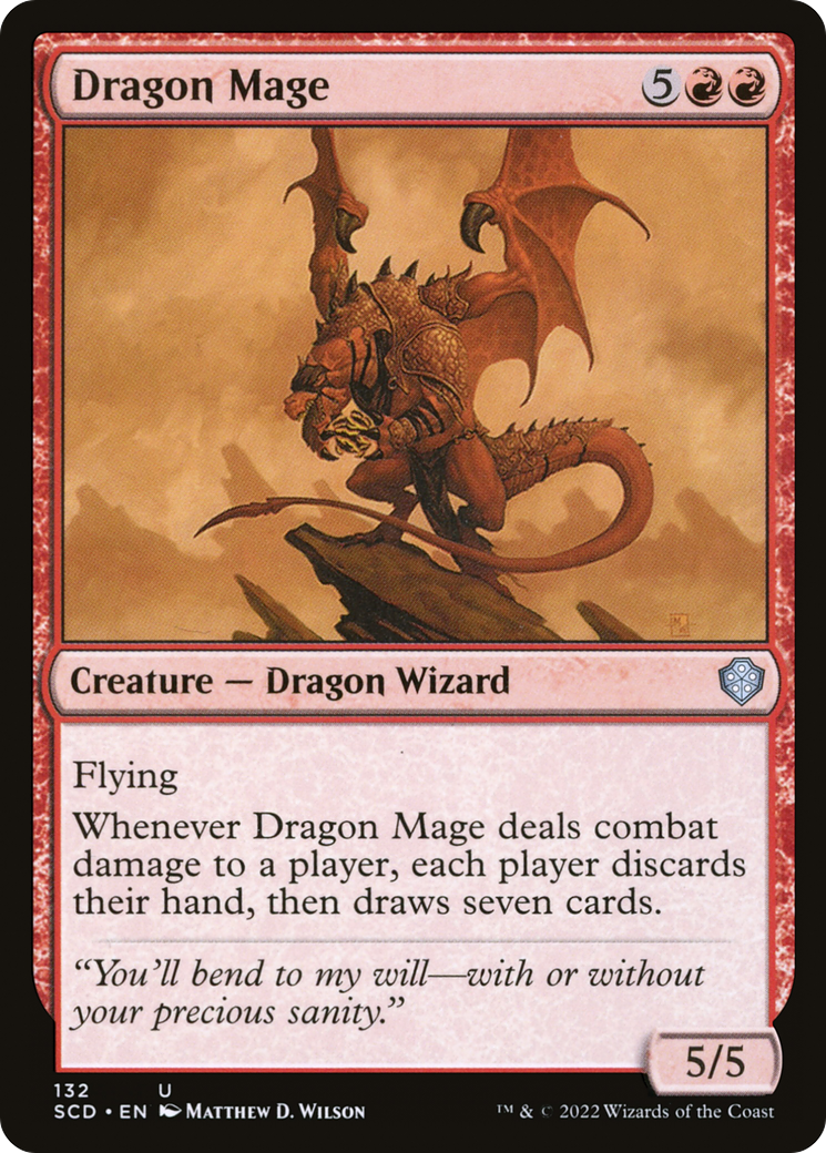 Dragon Mage [Starter Commander Decks] | North Game Den