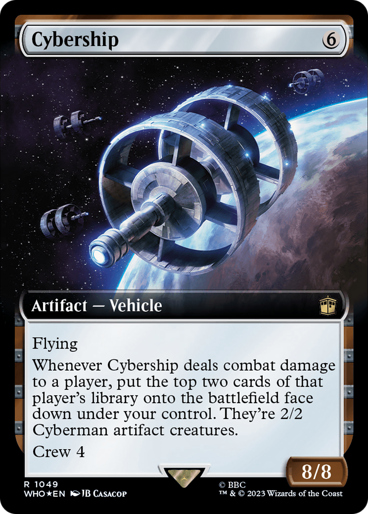 Cybership (Extended Art) (Surge Foil) [Doctor Who] | North Game Den