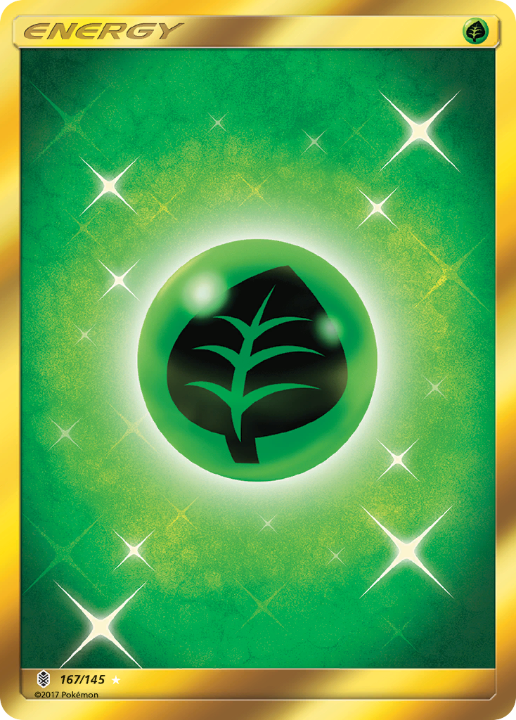 Grass Energy (167/145) [Sun & Moon: Guardians Rising] | North Game Den