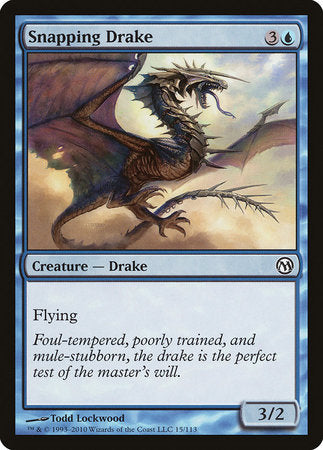 Snapping Drake [Duels of the Planeswalkers] | North Game Den