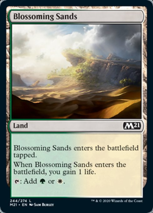 Blossoming Sands [Core Set 2021] | North Game Den