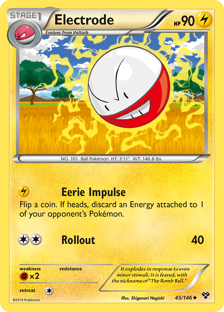 Electrode (45/146) [XY: Base Set] | North Game Den