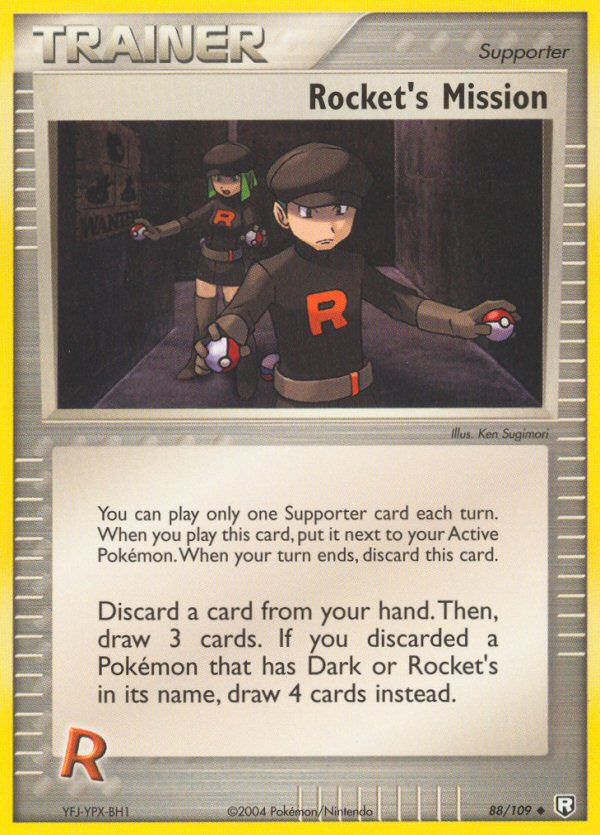 Rocket's Mission (88/109) [EX: Team Rocket Returns] | North Game Den