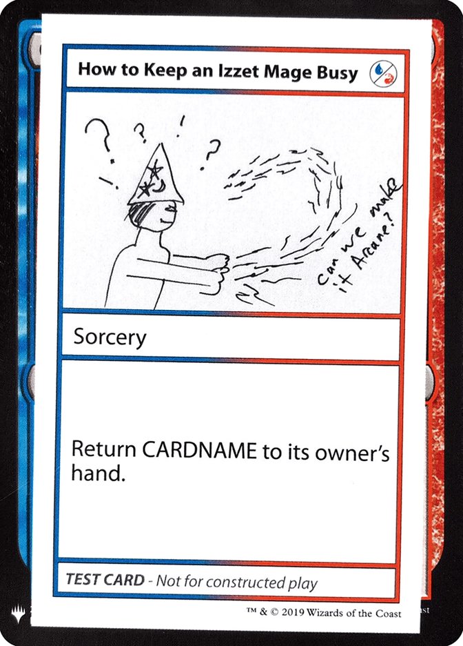How to Keep an Izzet Mage Busy [Mystery Booster Playtest Cards] | North Game Den