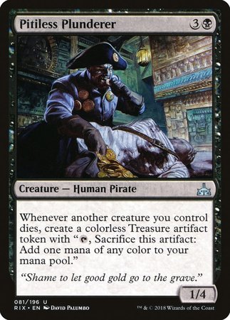 Pitiless Plunderer [Rivals of Ixalan] | North Game Den