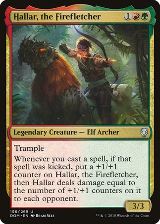 Hallar, the Firefletcher [Dominaria] | North Game Den