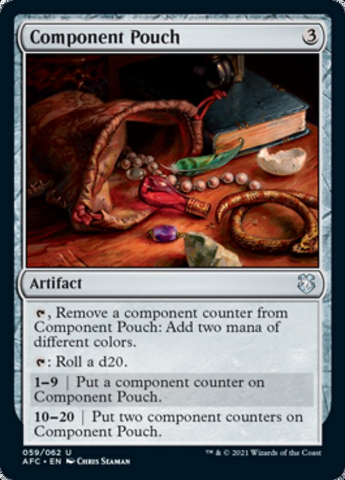 Component Pouch [Dungeons & Dragons: Adventures in the Forgotten Realms Commander] | North Game Den