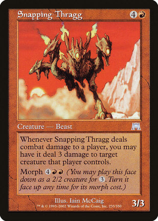 Snapping Thragg [Onslaught] | North Game Den
