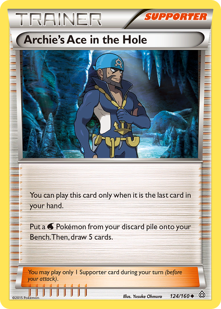 Archie's Ace in the Hole (124/160) [XY: Primal Clash] | North Game Den