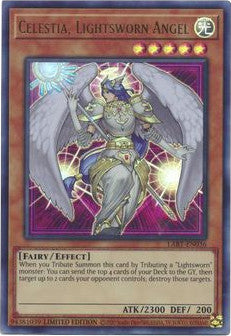 Celestia, Lightsworn Angel [LART-EN036] Ultra Rare | North Game Den