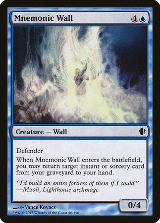 Mnemonic Wall [Commander 2013] | North Game Den