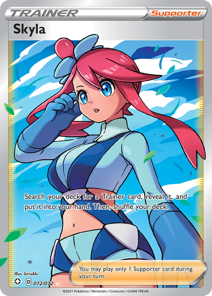 Skyla (072/072) [Sword & Shield: Shining Fates] | North Game Den