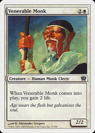 Venerable Monk [Ninth Edition] | North Game Den