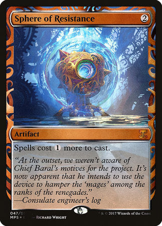 Sphere of Resistance [Kaladesh Inventions] | North Game Den