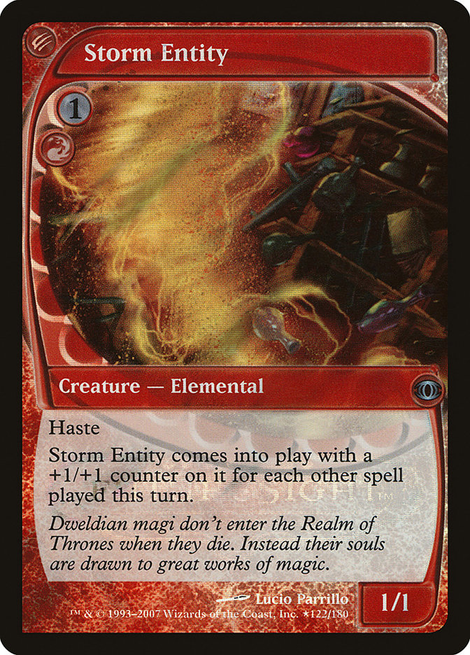 Storm Entity [Future Sight Promos] | North Game Den