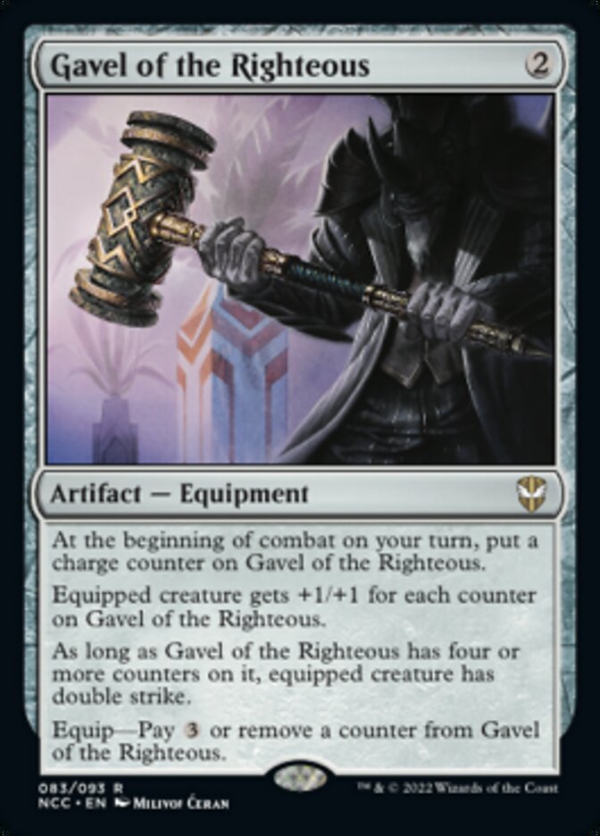 Gavel of the Righteous [Streets of New Capenna Commander] | North Game Den