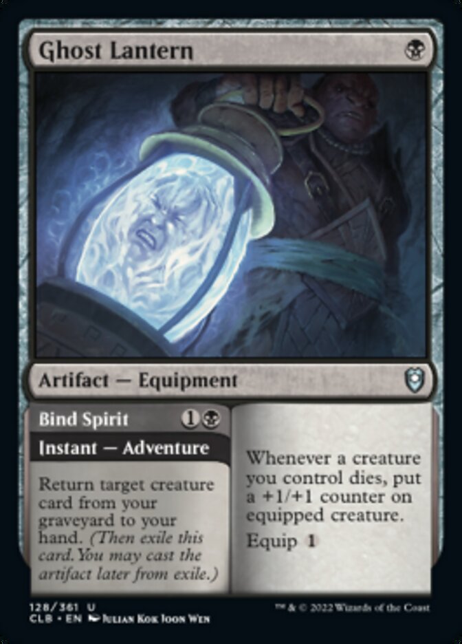 Ghost Lantern // Bind Spirit [Commander Legends: Battle for Baldur's Gate] | North Game Den