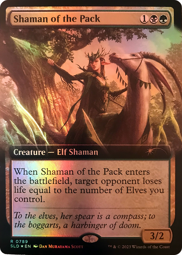 Shaman of the Pack (Extended Art) [Secret Lair Drop Series] | North Game Den