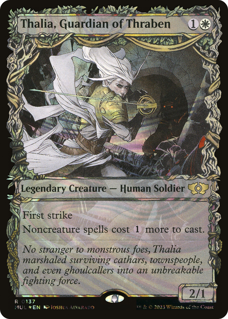 Thalia, Guardian of Thraben (Halo Foil) [Multiverse Legends] | North Game Den