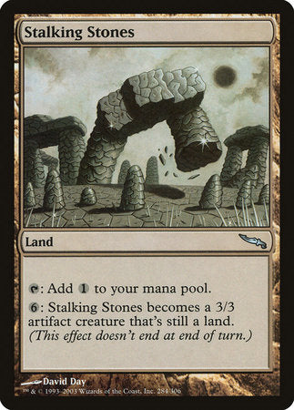 Stalking Stones [Mirrodin] | North Game Den