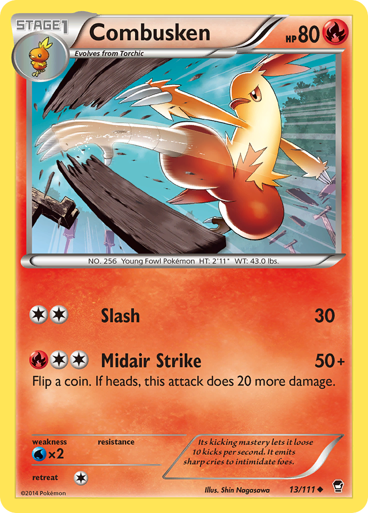 Combusken (13/111) [XY: Furious Fists] | North Game Den