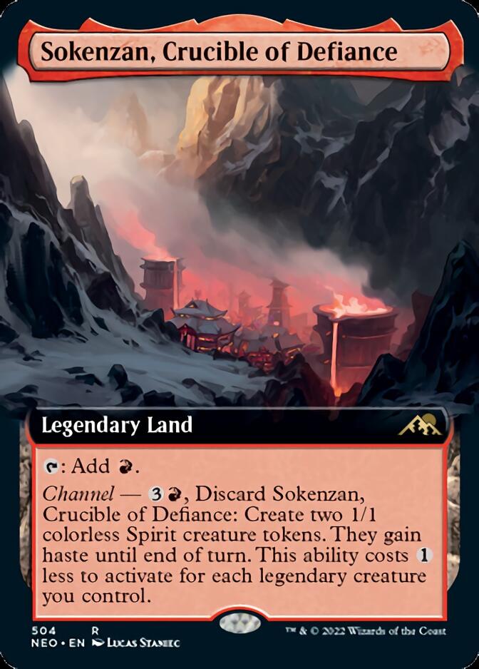 Sokenzan, Crucible of Defiance (Extended) [Kamigawa: Neon Dynasty] | North Game Den