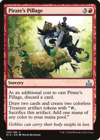Pirate's Pillage [Rivals of Ixalan] | North Game Den
