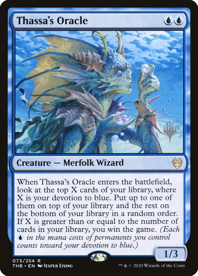 Thassa's Oracle (Promo Pack) [Theros Beyond Death Promos] | North Game Den