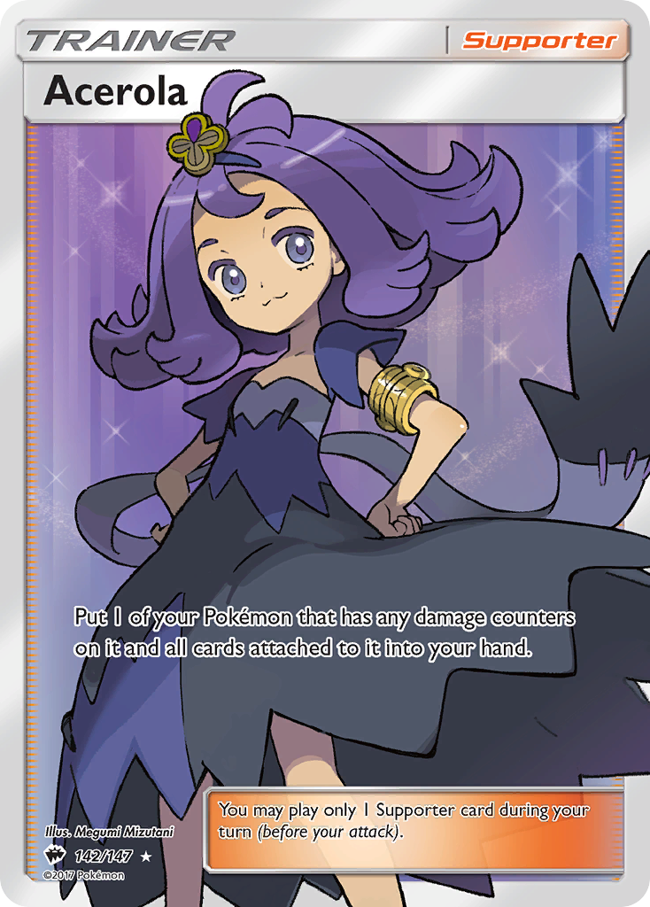 Acerola (142/147) [Sun & Moon: Burning Shadows] | North Game Den