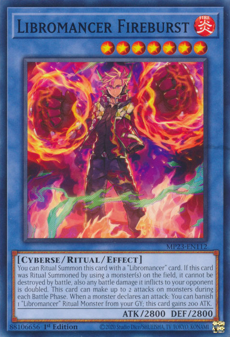 Libromancer Fireburst [MP23-EN112] Rare | North Game Den