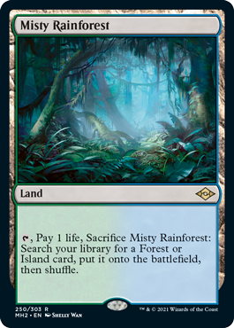 Misty Rainforest [Modern Horizons 2] | North Game Den