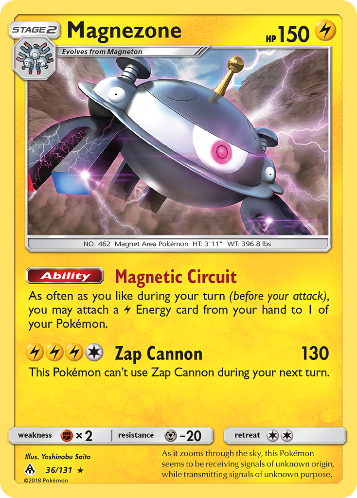 Magnezone (36/131) [Sun & Moon: Forbidden Light] | North Game Den