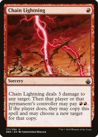 Chain Lightning [Battlebond] | North Game Den