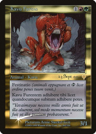 Raging Kavu (Latin) [Prerelease Events] | North Game Den