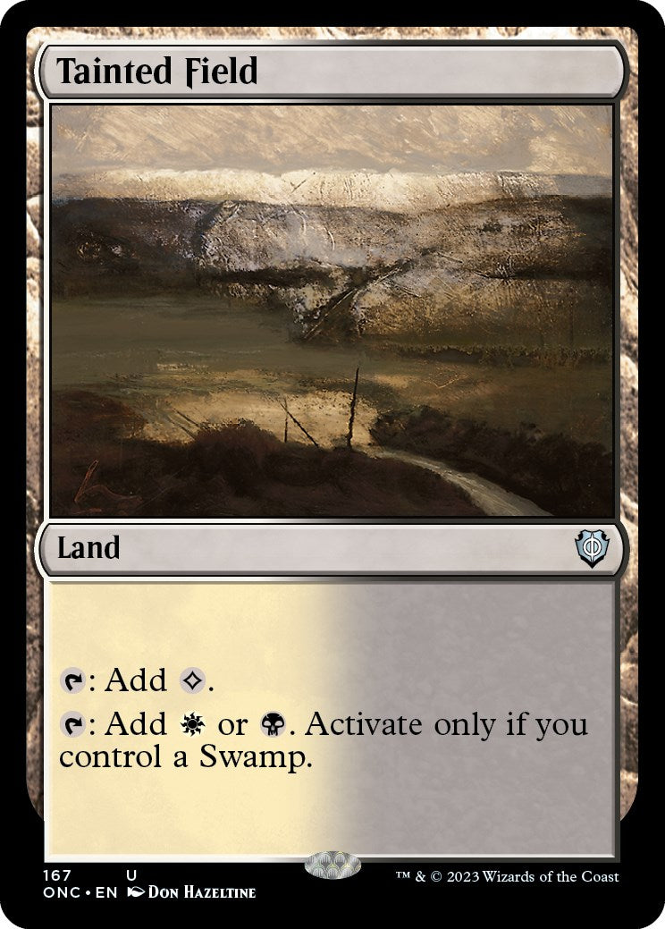 Tainted Field [Phyrexia: All Will Be One Commander] | North Game Den