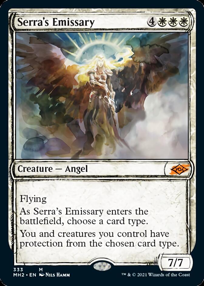 Serra's Emissary (Sketch) [Modern Horizons 2] | North Game Den