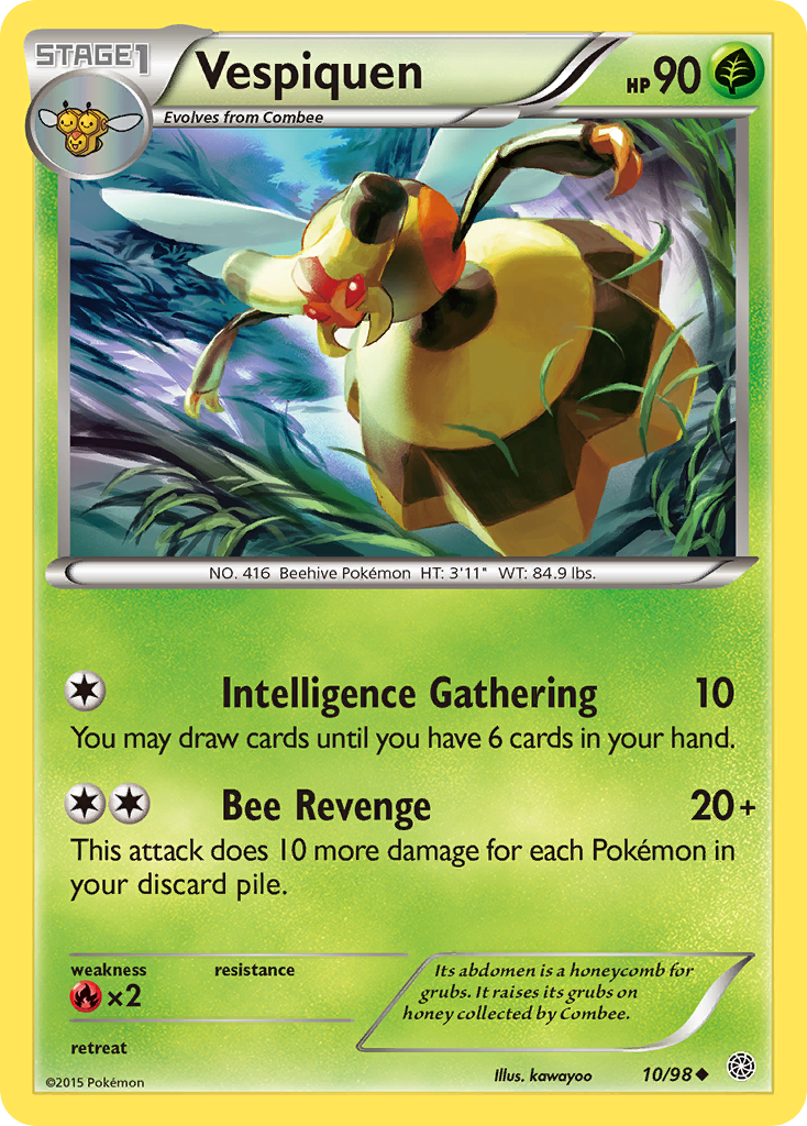 Vespiquen (10/98) [XY: Ancient Origins] | North Game Den