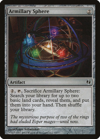 Armillary Sphere [Duel Decks: Venser vs. Koth] | North Game Den