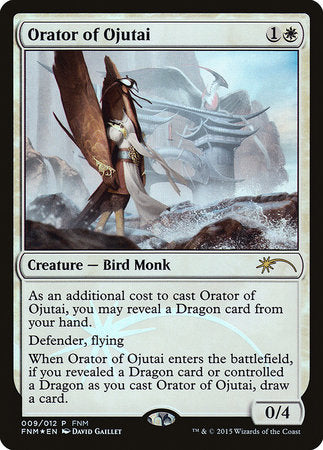 Orator of Ojutai [Friday Night Magic 2015] | North Game Den