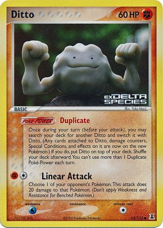 Ditto (62/113) (Stamped) [EX: Delta Species] | North Game Den