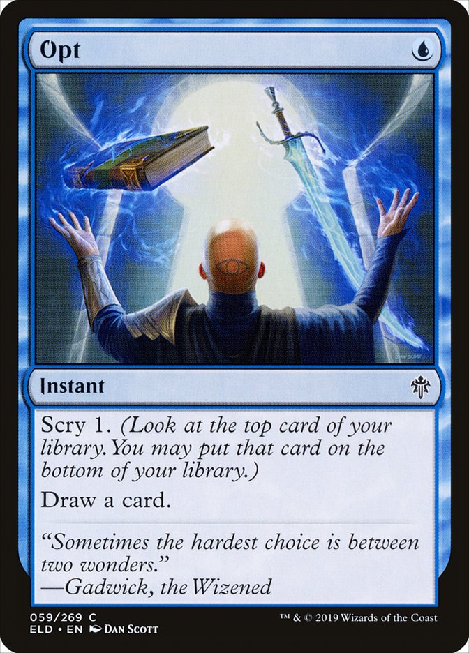 Opt [Throne of Eldraine] | North Game Den