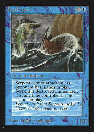 Sea Serpent (IE) [Intl. Collectors’ Edition] | North Game Den