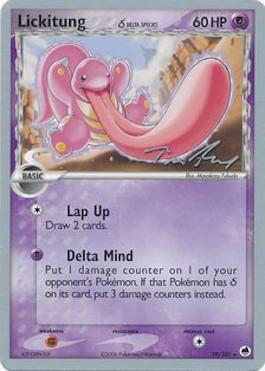 Lickitung (19/101) (Delta Species) (Legendary Ascent - Tom Roos) [World Championships 2007] | North Game Den